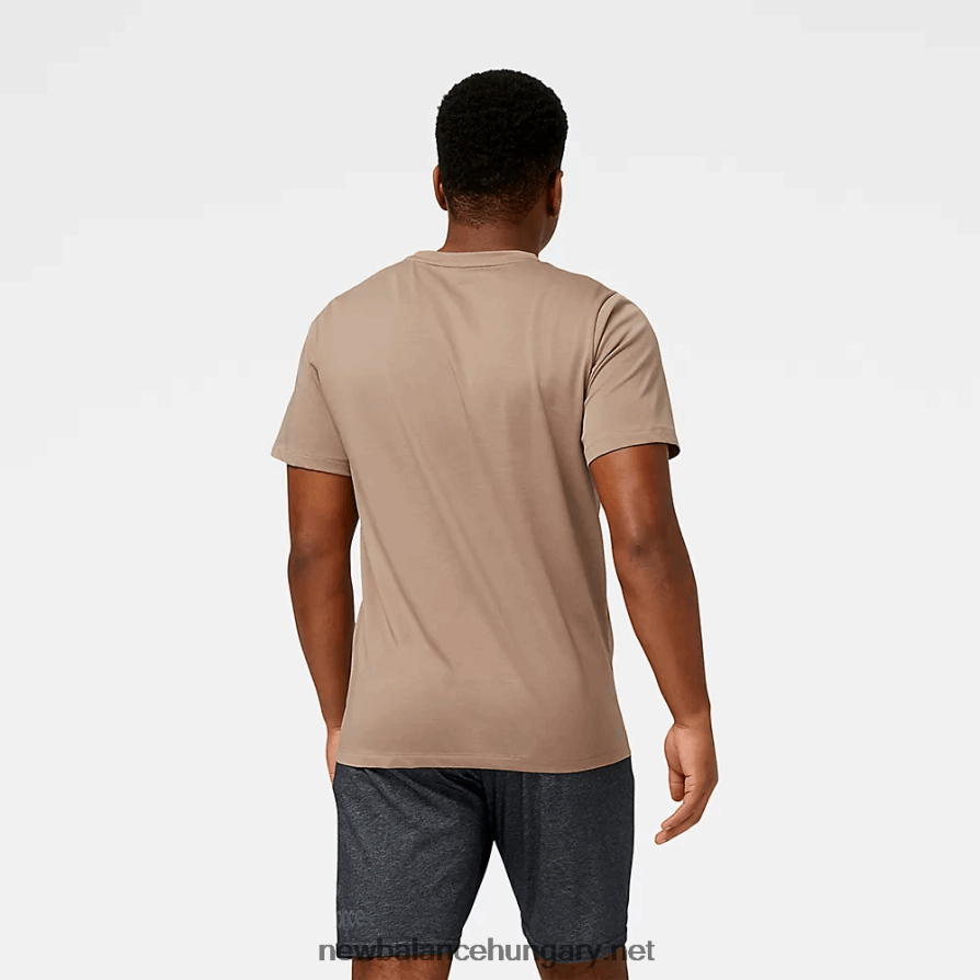 New Balance 6XH8F01673 férfiak heathertech póló