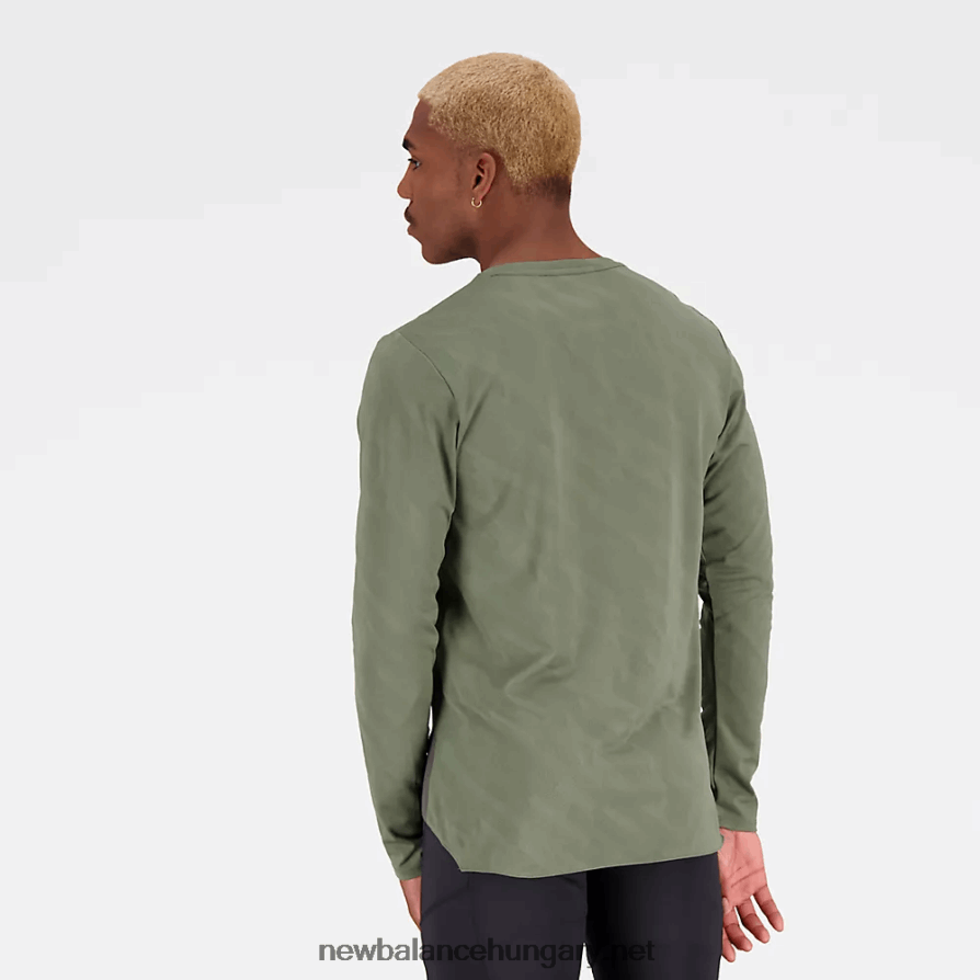 New Balance 6XH8F01674 férfiak londoni kiadás q speed jacquard hosszú ujjú
