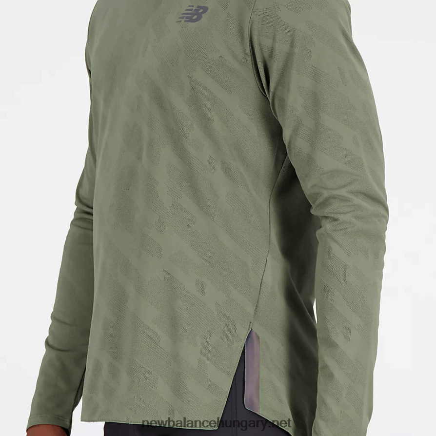 New Balance 6XH8F01674 férfiak londoni kiadás q speed jacquard hosszú ujjú