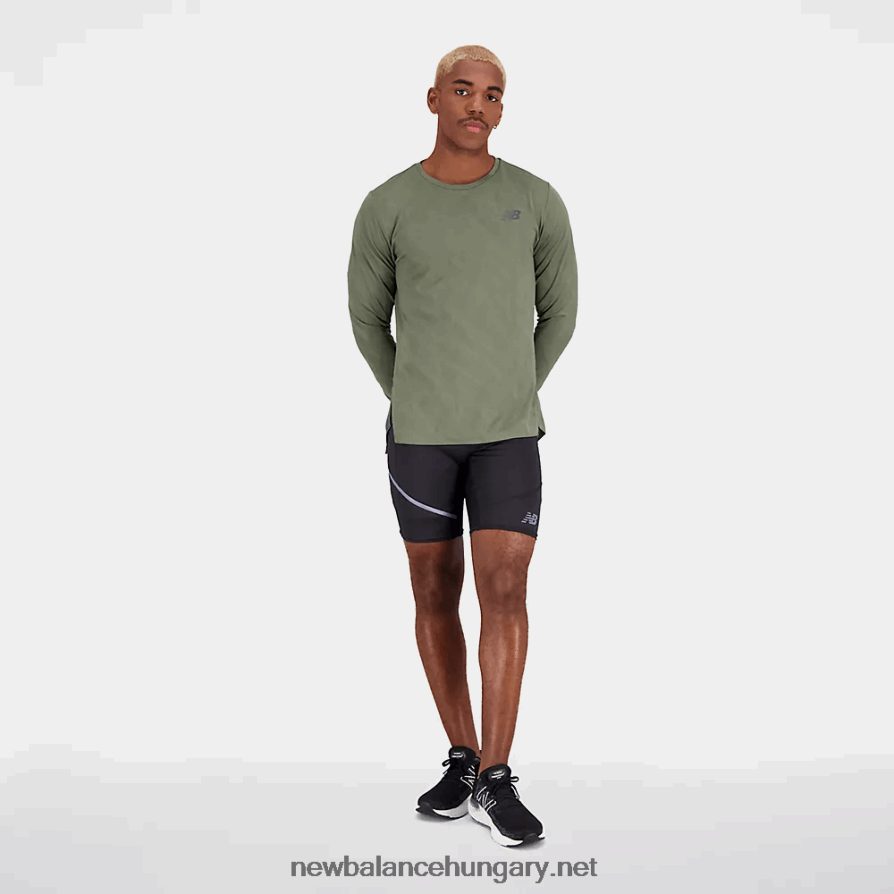 New Balance 6XH8F01674 férfiak londoni kiadás q speed jacquard hosszú ujjú