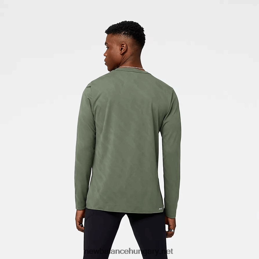 New Balance 6XH8F01676 férfiak londoni kiadás q speed jacquard hosszú ujjú