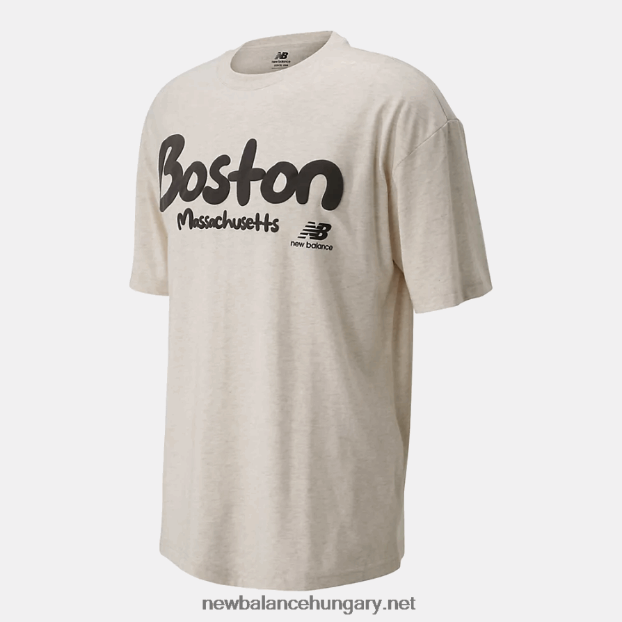 New Balance 6XH8F01713 férfiak boston póló