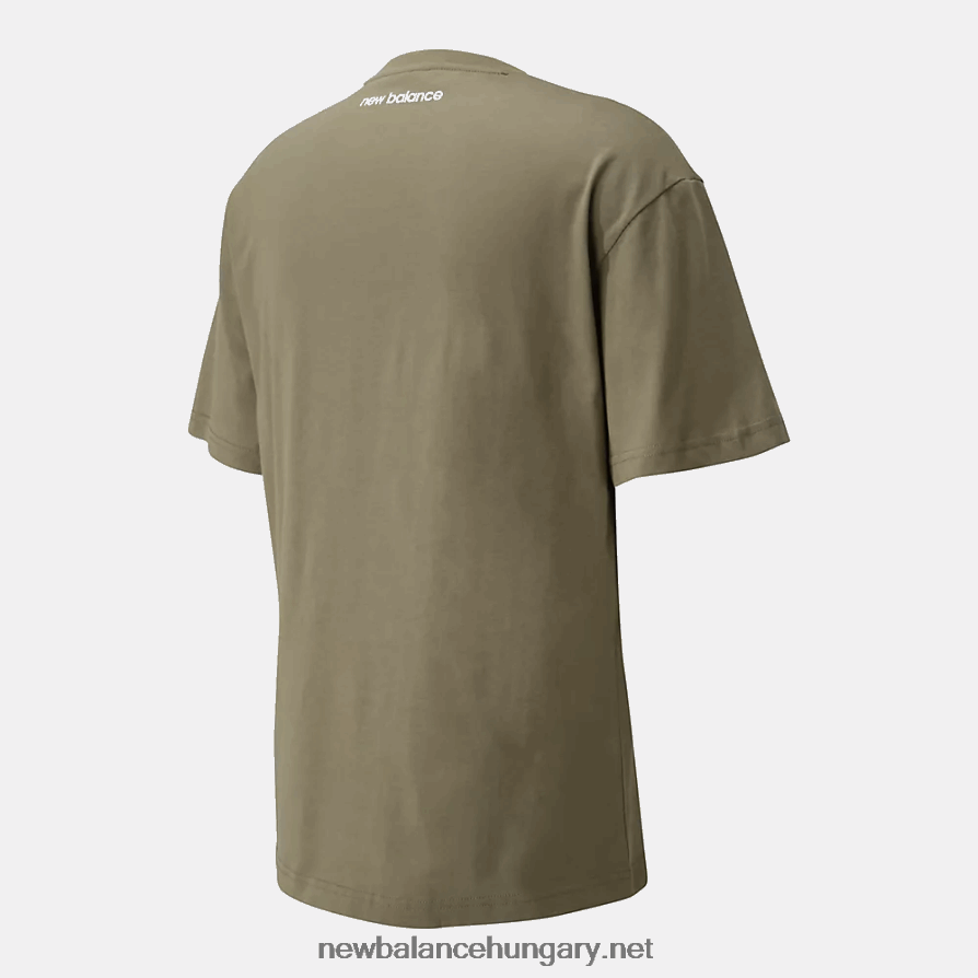 New Balance 6XH8F01714 férfiak boston póló