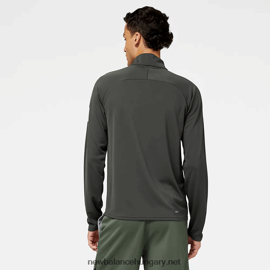 New Balance 6XH8F01716 férfiak szívósság futballedzés 1/4 zip