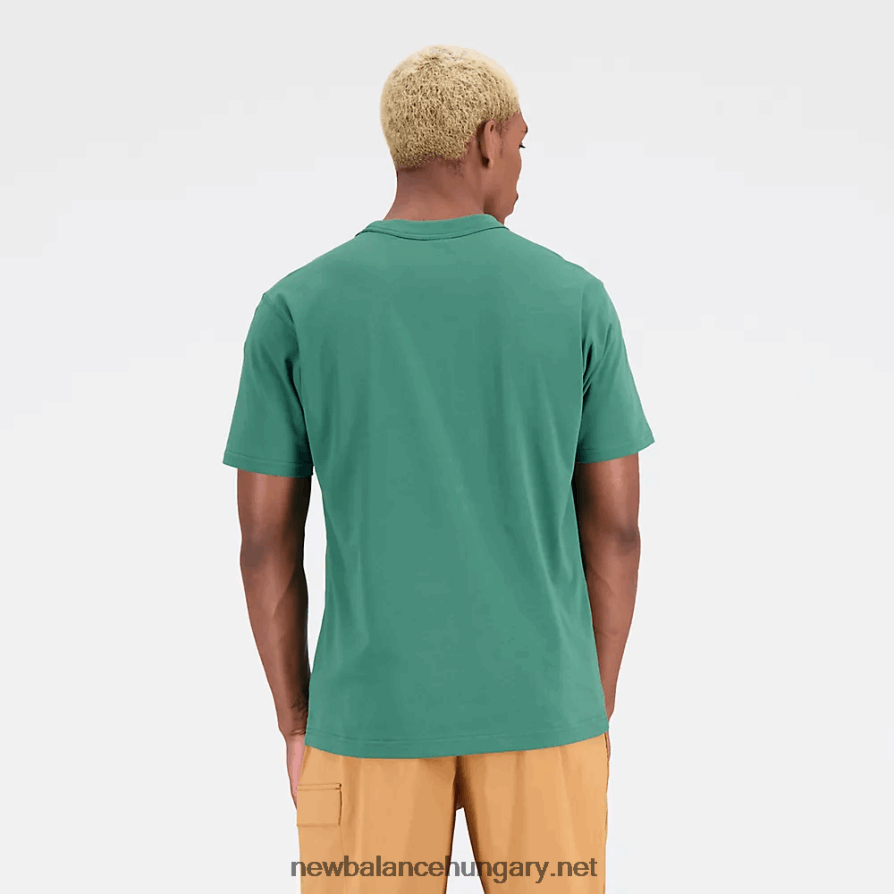 New Balance 6XH8F01790 férfiak atlétikai sportegyesület pamut trikó póló