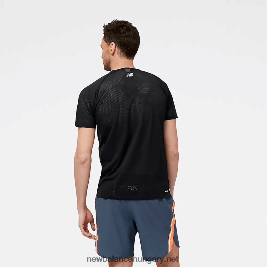 New Balance 6XH8F01792 férfiak accelerate pacer rövid ujjú