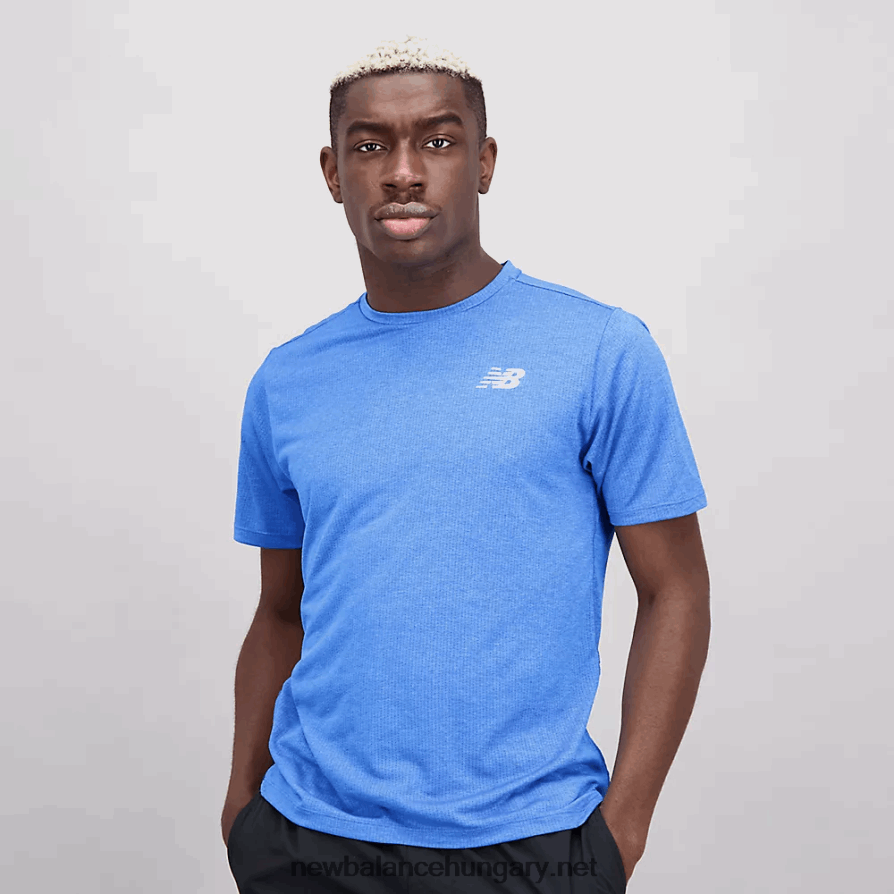 New Balance 6XH8F02008 férfiak ütőfutás rövid ujjú