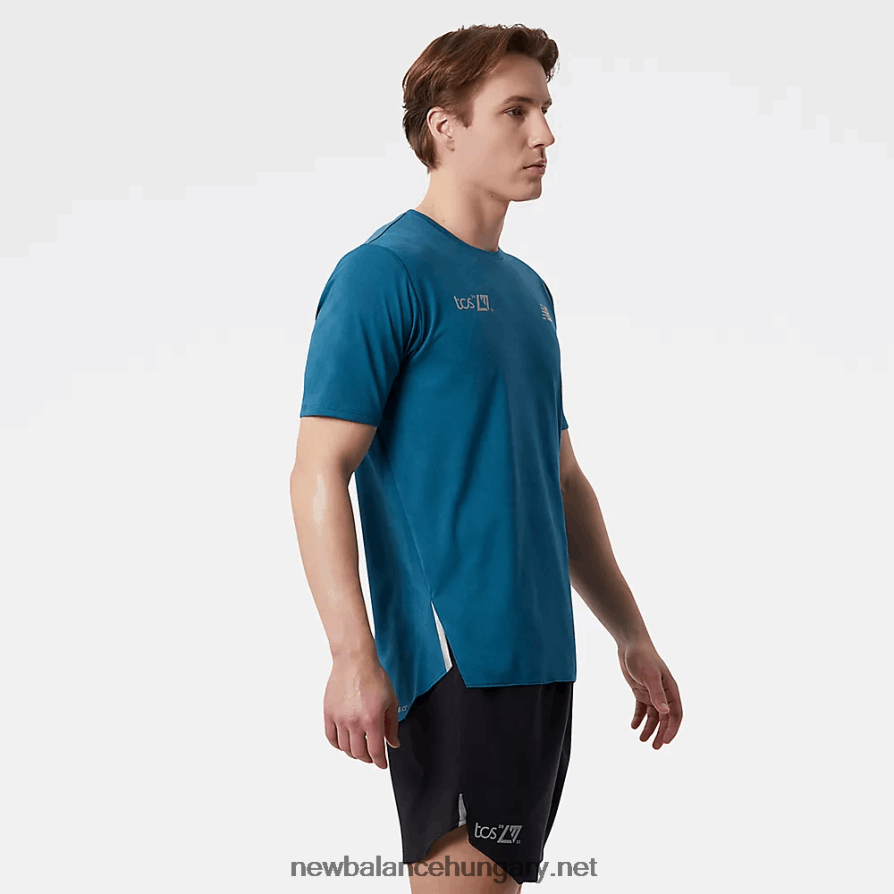 New Balance 6XH8F02016 férfiak londoni elfogadás q speed jacquard rövid ujjú