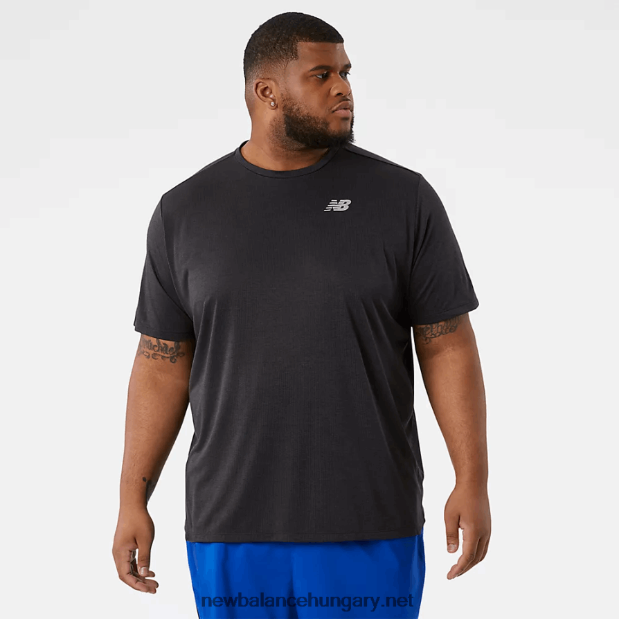 New Balance 6XH8F02131 férfiak ütőfutás rövid ujjú