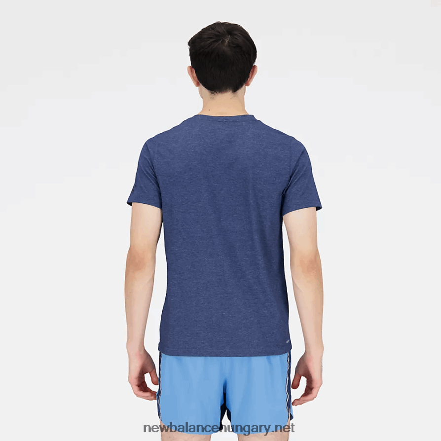 New Balance 6XH8F02203 férfiak grafikus heathertech póló