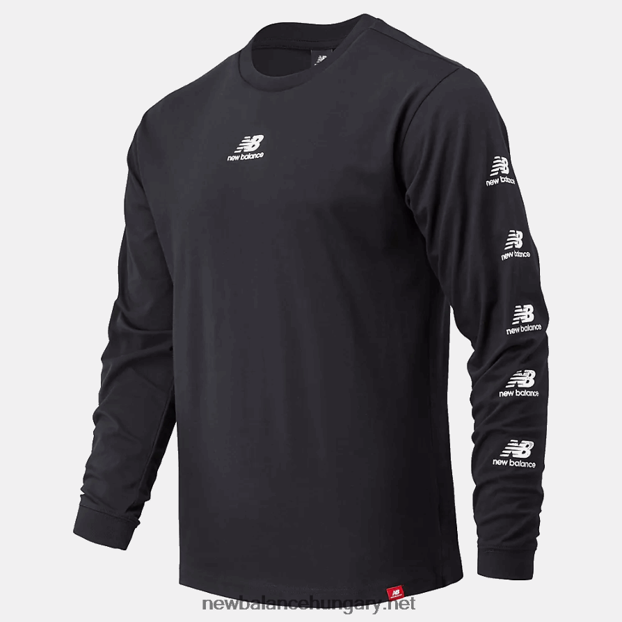 New Balance 6XH8F02255 férfiak Essentials stack pack hosszú ujjú póló