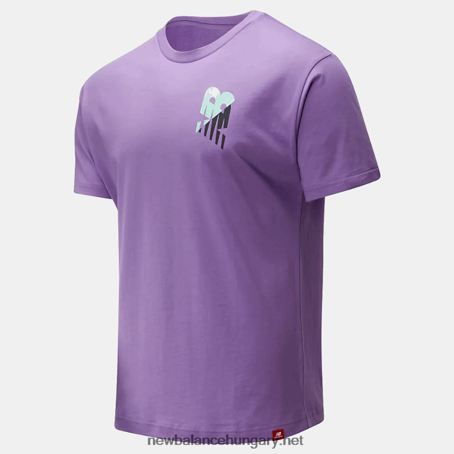 New Balance 6XH8F02262 férfiak essentials lofi nagyi póló