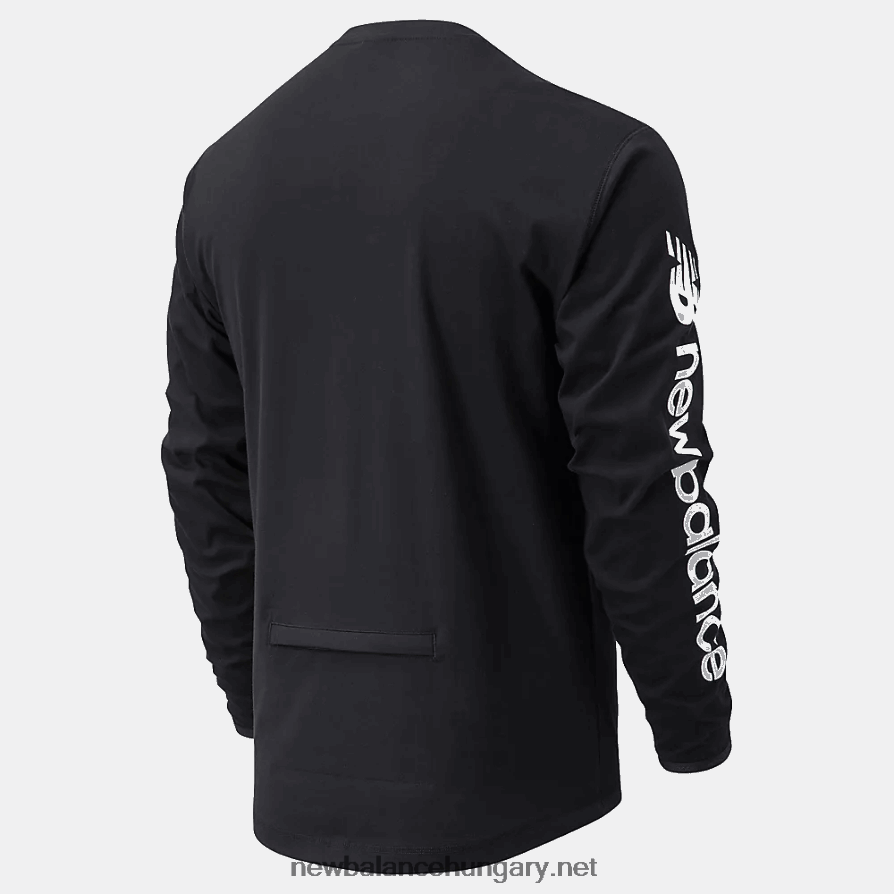 New Balance 6XH8F02266 férfiak sport stílusú nehéz, hosszú ujjú felső
