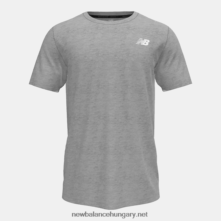 New Balance 6XH8F0372 férfiak heathertech póló