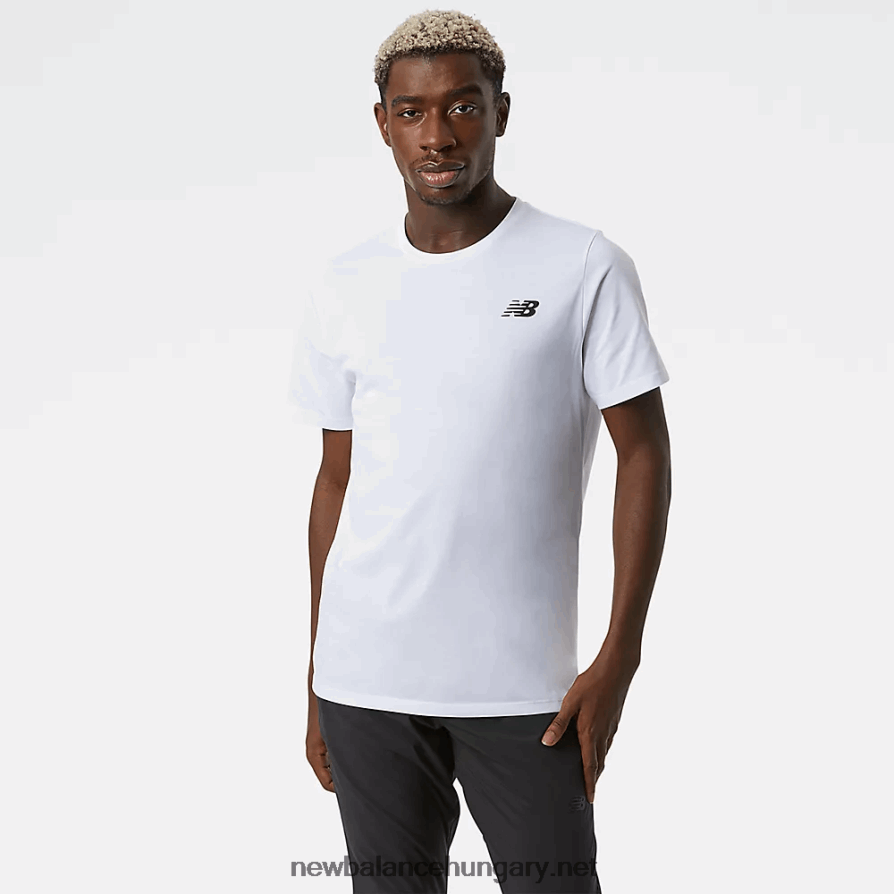 New Balance 6XH8F0374 férfiak heathertech póló