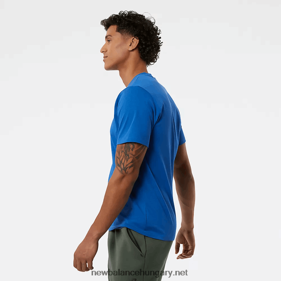 New Balance 6XH8F0375 férfiak heathertech póló