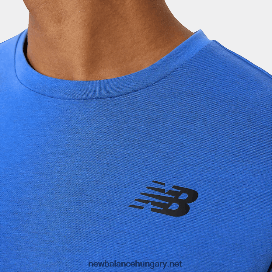 New Balance 6XH8F0378 férfiak heathertech póló