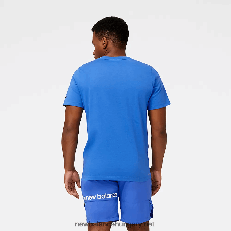 New Balance 6XH8F0394 férfiak grafikus heathertech póló