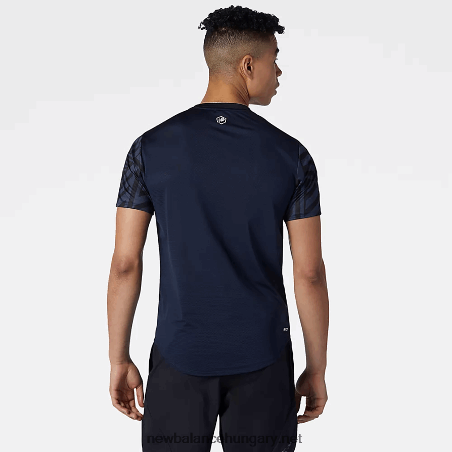 New Balance 6XH8F0397 férfiak nyomott gyorsjáratú rövid ujjú