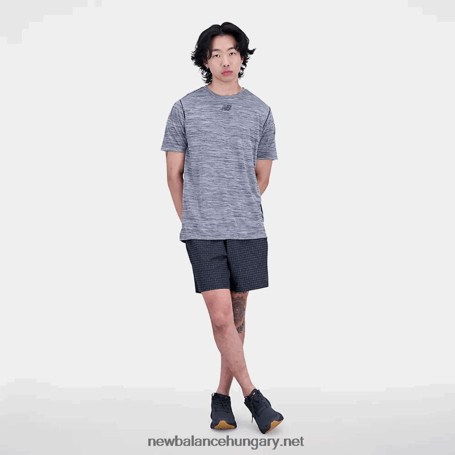 New Balance 6XH8F04730 férfiak Impact run világító rövid ujjú