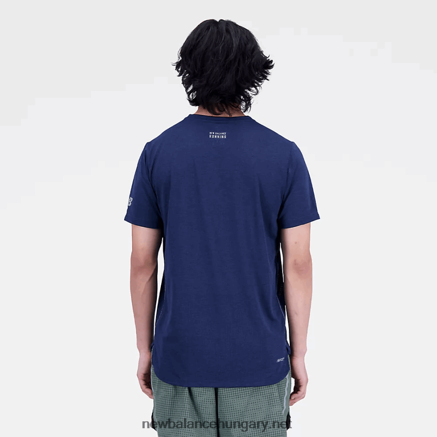 New Balance 6XH8F04840 férfiak grafikus hatású futó rövid ujjú