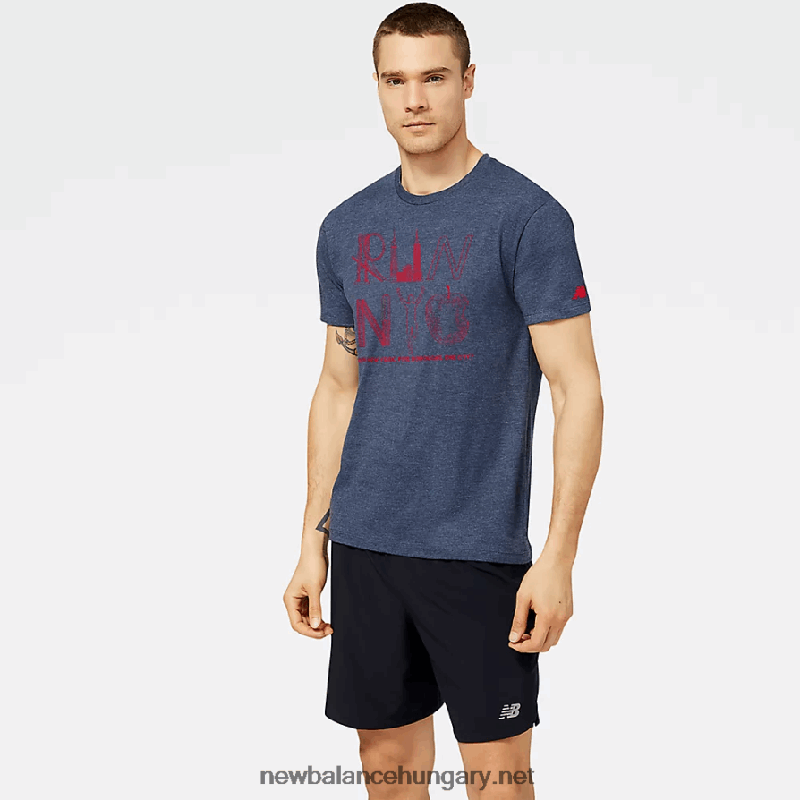 New Balance 6XH8F04864 férfiak r4l boroughs tee