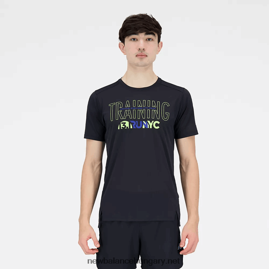 New Balance 6XH8F04902 férfiak United Airlines nyc half training accelerate short sleeve