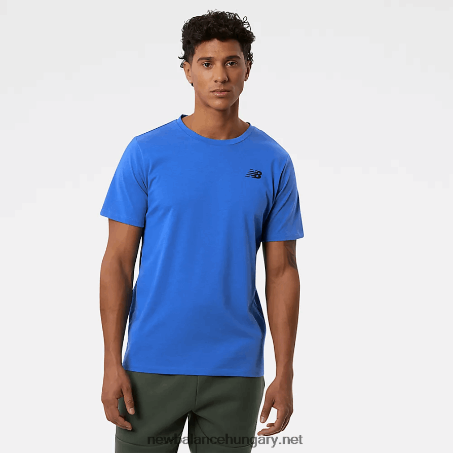 New Balance 6XH8F04953 férfiak heathertech póló