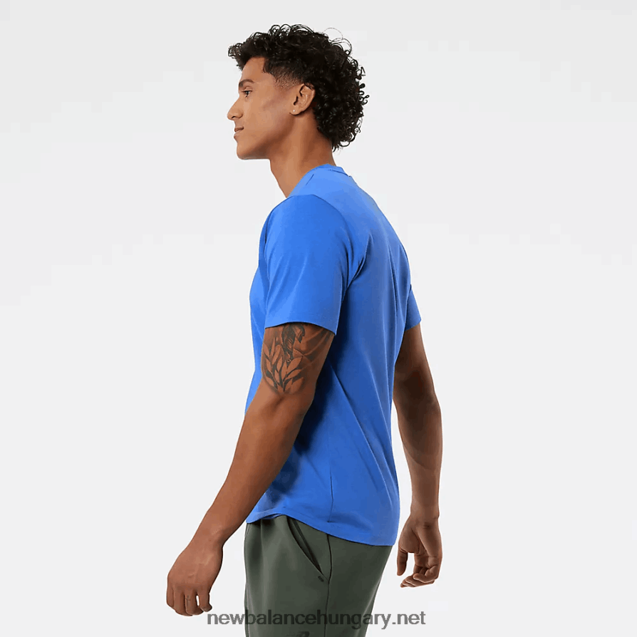 New Balance 6XH8F04953 férfiak heathertech póló