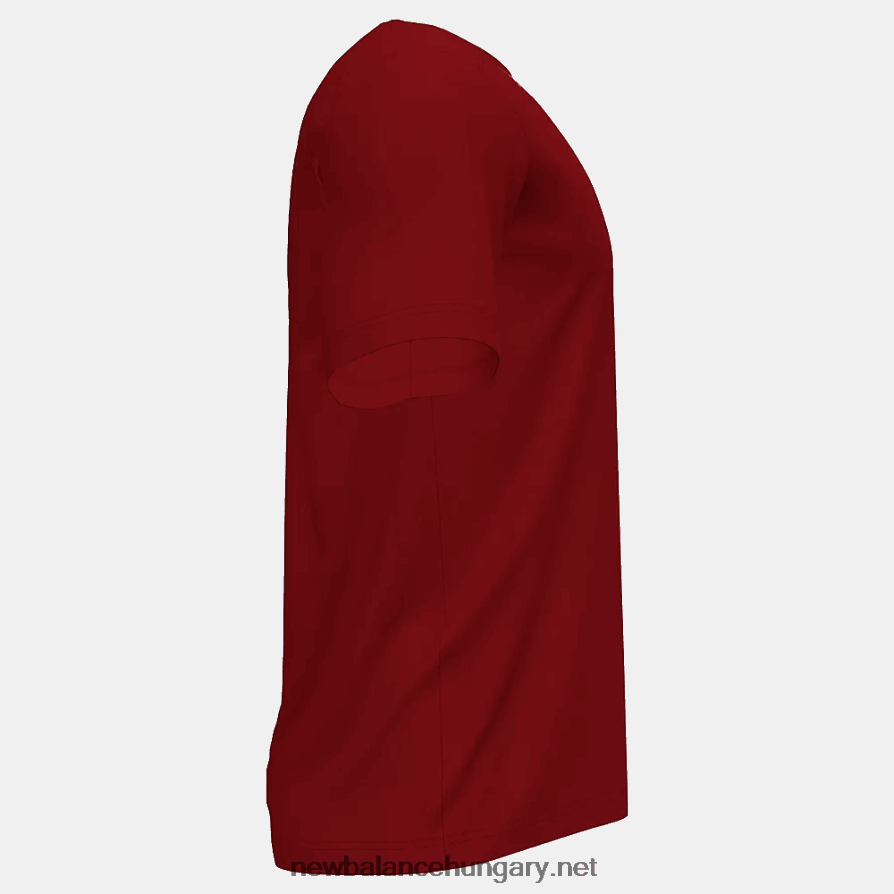 New Balance 6XH8F05027 férfiak rövid ujjú technikai póló (bostoni főiskola)