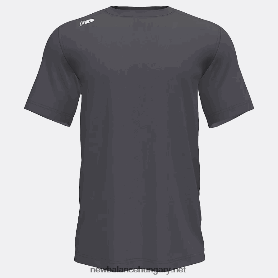 New Balance 6XH8F05037 férfiak rövid ujjú technikai póló (bostoni főiskola)