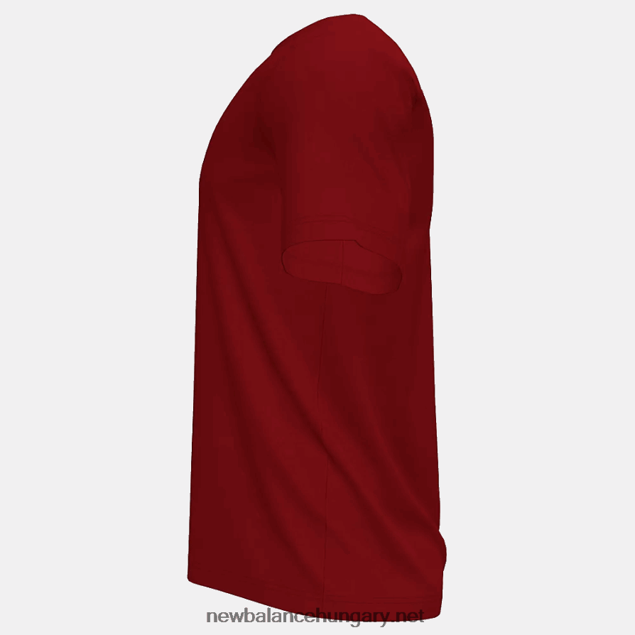 New Balance 6XH8F05038 férfiak rövid ujjú technikai póló (bostoni főiskola)