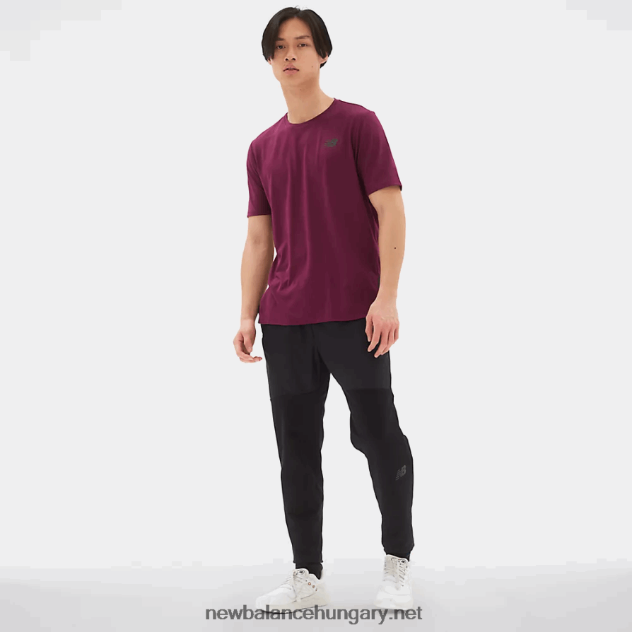 New Balance 6XH8F06605 férfiak q speed jacquard rövid ujjú