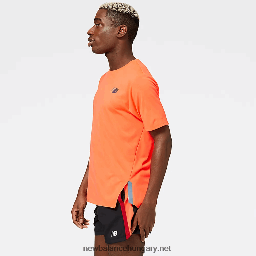 New Balance 6XH8F06606 férfiak q speed jacquard rövid ujjú