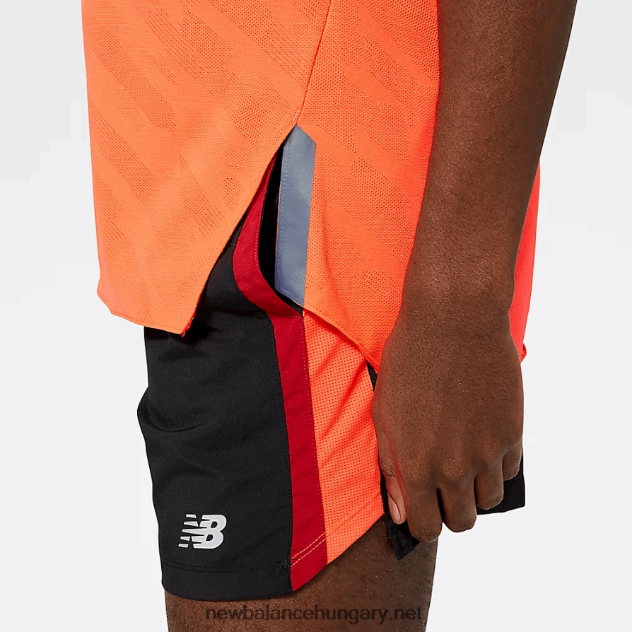 New Balance 6XH8F06606 férfiak q speed jacquard rövid ujjú