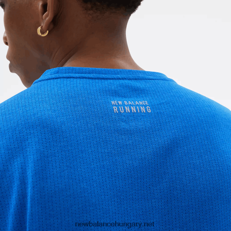 New Balance 6XH8F06650 férfiak ütőfutás rövid ujjú