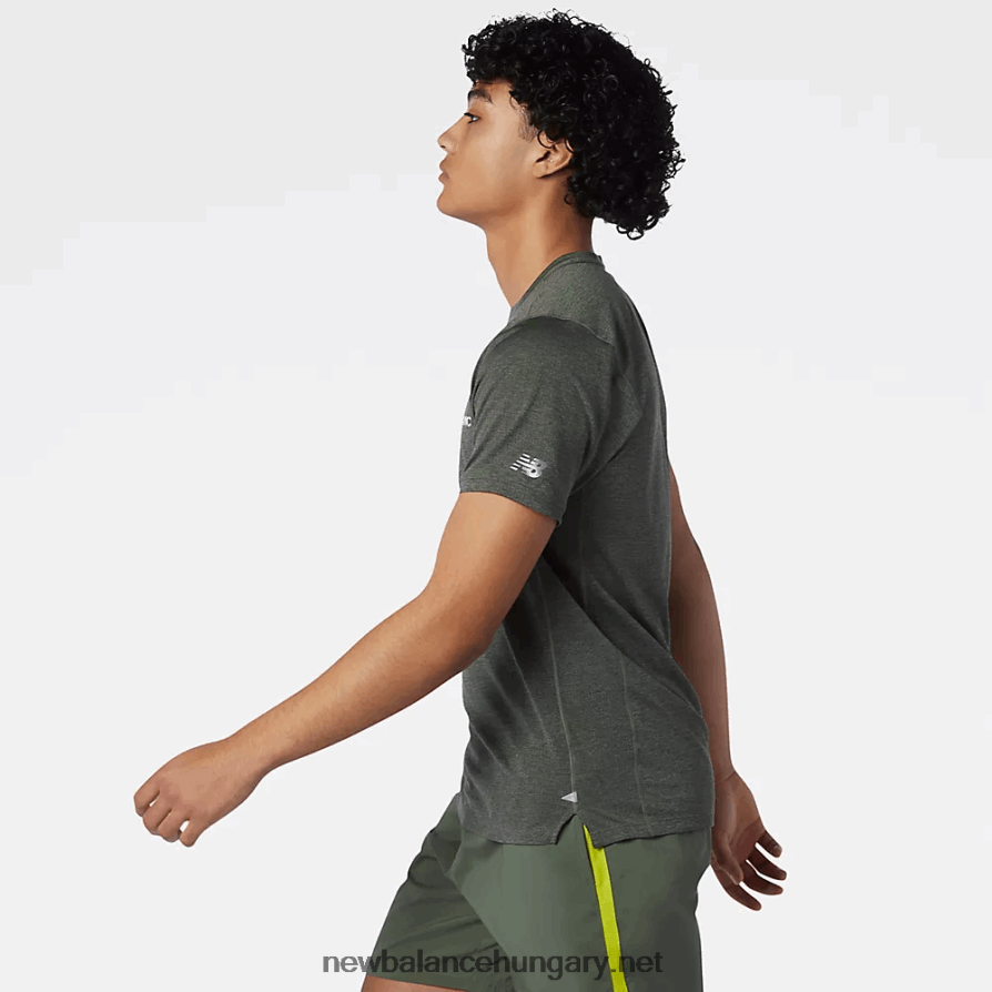 New Balance 6XH8F06662 férfiak nyomott hatású rövid ujjú felső