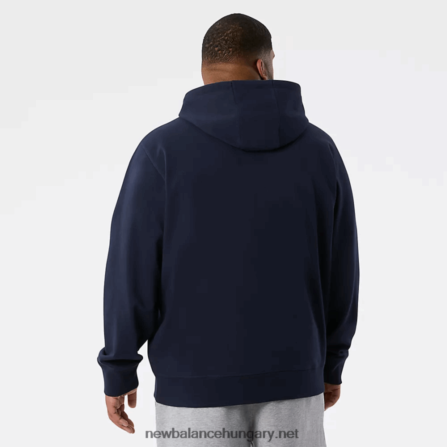 6XH8F01954 férfiak nb essentials halmozott logó po hoodie