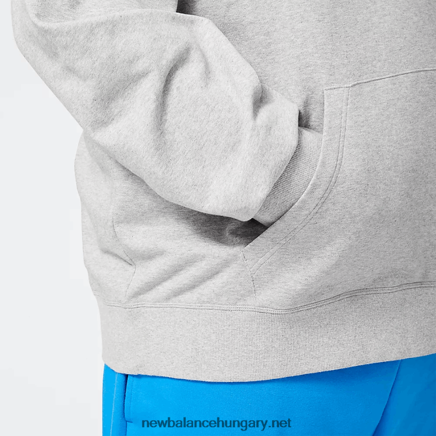 6XH8F01955 férfiak nb essentials halmozott logó po hoodie