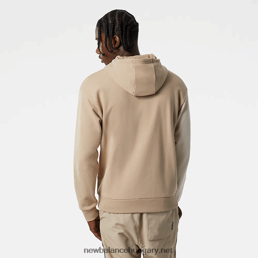 6XH8F01963 férfiak nb athletics renew ferde kapucnis pulcsi