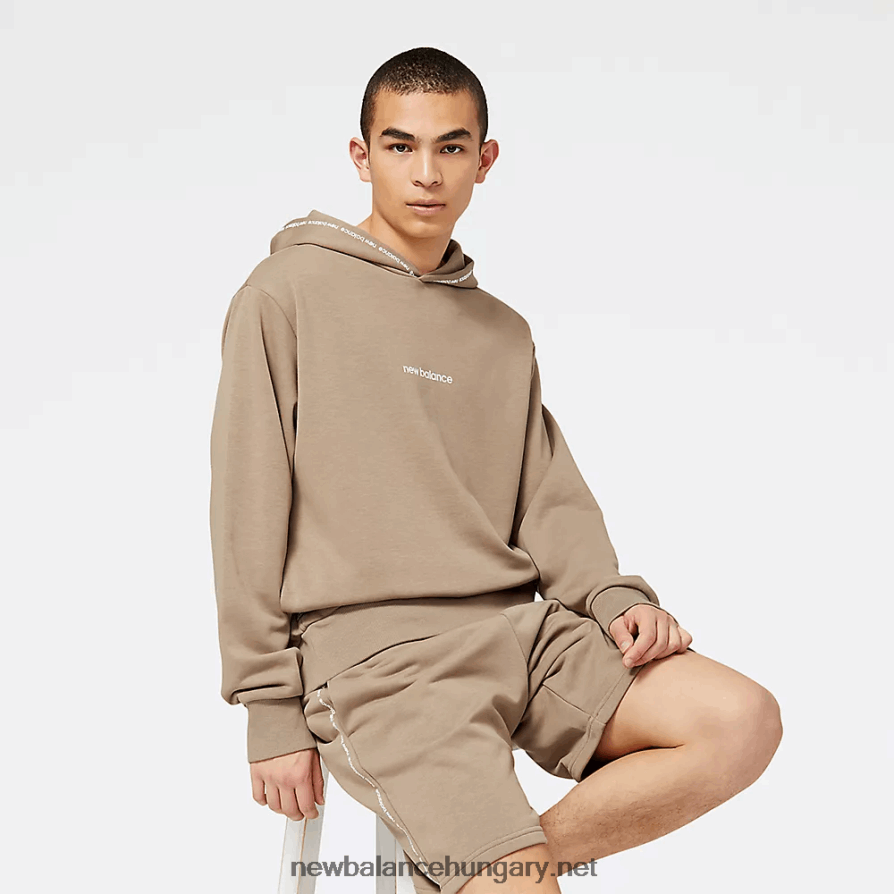 6XH8F02020 férfiak nb essentials polár kapucnis pulcsi