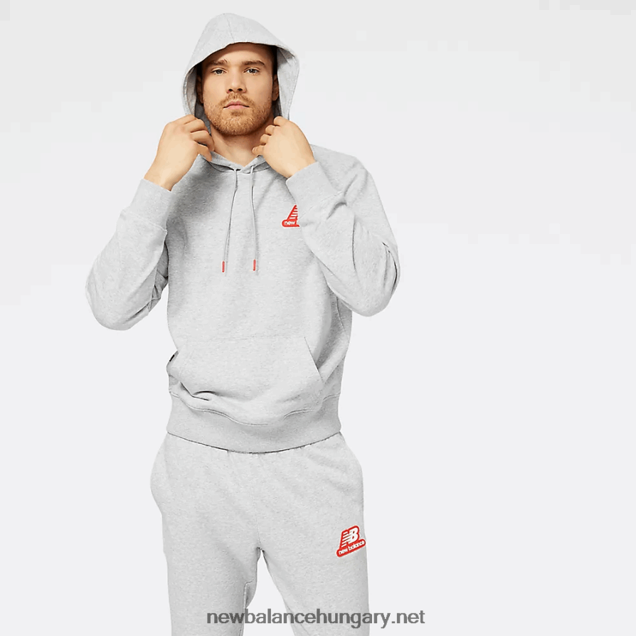 6XH8F02091 férfiak nb essentials halmozott gumi po hoodie