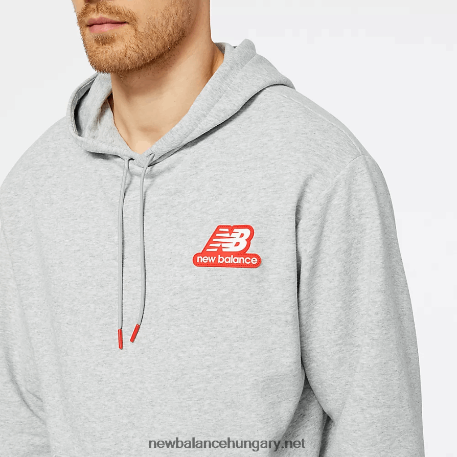 6XH8F02091 férfiak nb essentials halmozott gumi po hoodie