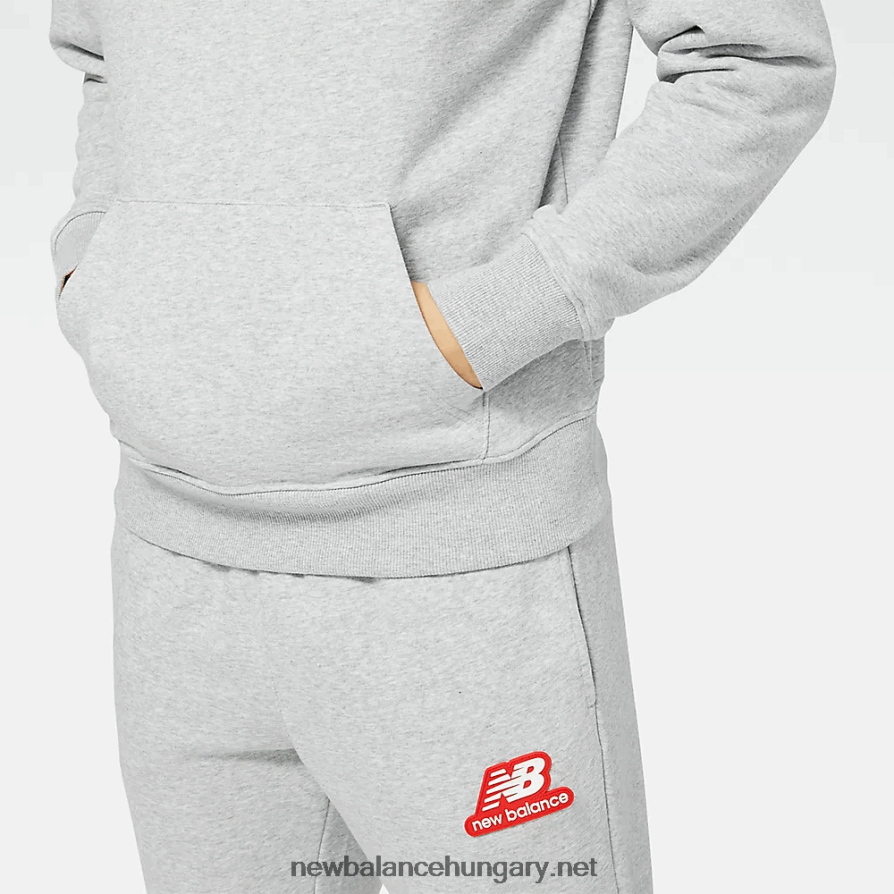 6XH8F02091 férfiak nb essentials halmozott gumi po hoodie