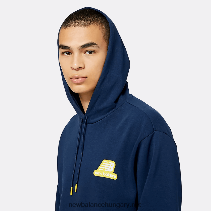 6XH8F02092 férfiak nb essentials halmozott gumi po hoodie