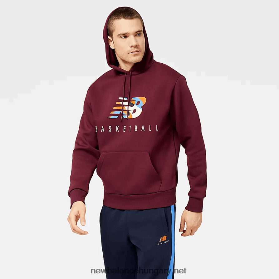 6XH8F02096 férfiak nb karika absztrakt polár kapucnis pulcsi