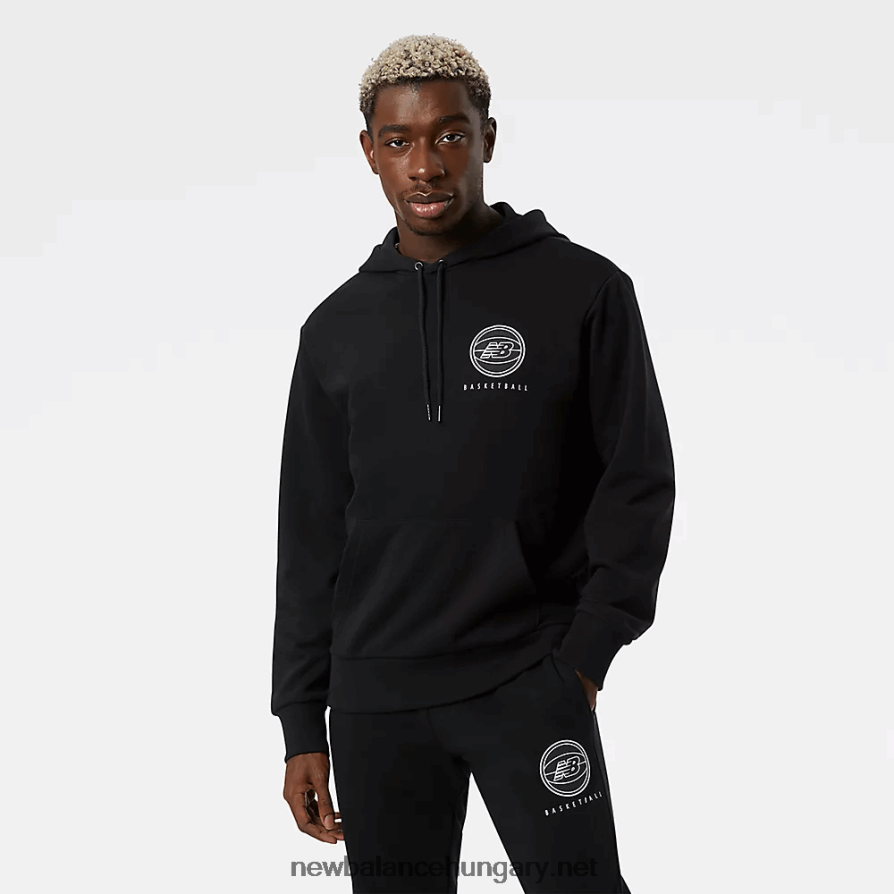 6XH8F02218 férfiak nb karika nélkülözhetetlen kapucnis pulcsi