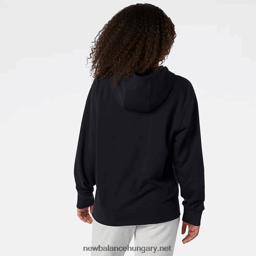 6XH8F02247 férfiak nb essentials hímzett kapucnis pulcsi