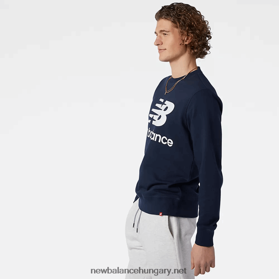 6XH8F04997 férfiak nb essentials halmozott logó személyzet