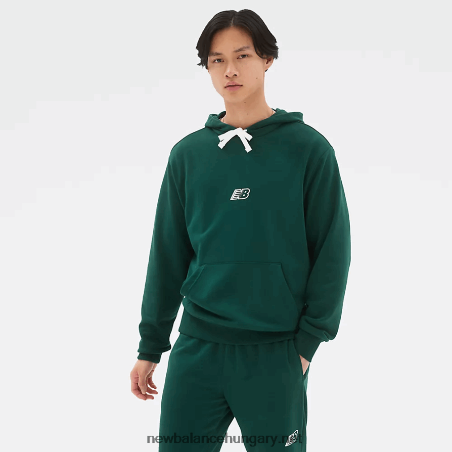 6XH8F06530 férfiak nb essentials polár kapucnis pulcsi